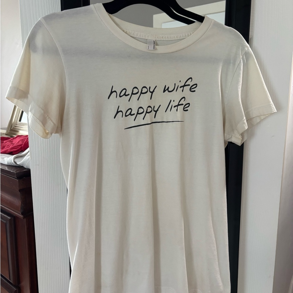 Happy Life - Happy Wife tee